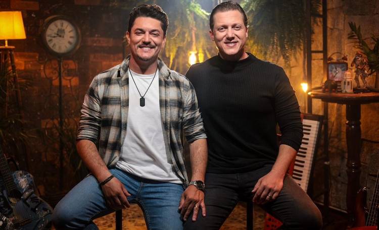 George Henrique e Rodrigo anunciam Matheus & Kauan em gravação de DVD especial