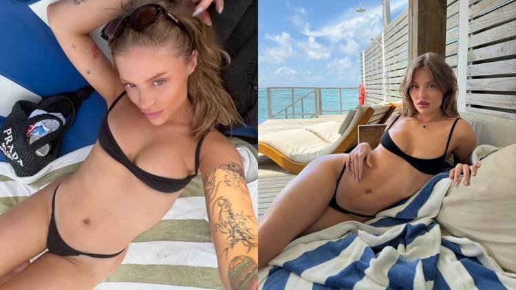 Lu�sa Sonza aposta em biqu�ni cavado 