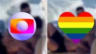 Fora do armário, galã de novelas da Globo vive relação gay e surge aos beijos: 'Peito cheio'