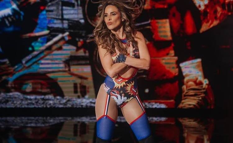 cantora em est�dio