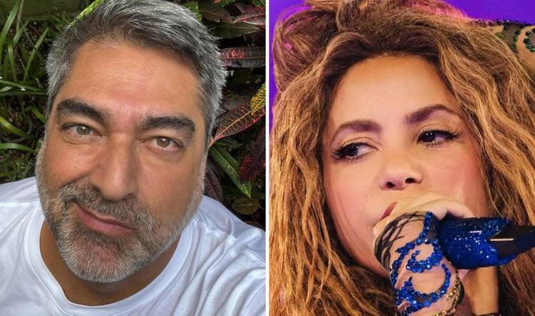Zeca Camargo apoia Shakira e critica compara��es ap�s show no Rio