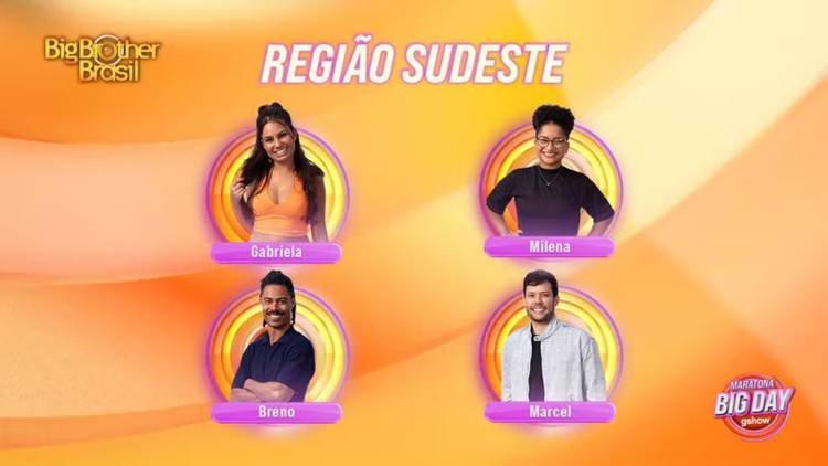 Casa de Vidro Regi�o Sudeste: conhe�a os candidatos ao BBB 26
