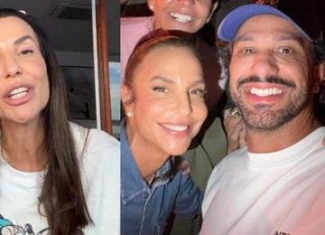 Ivete Sangalo presenteia Tiago Maia com item caro no Dia dos Namorados