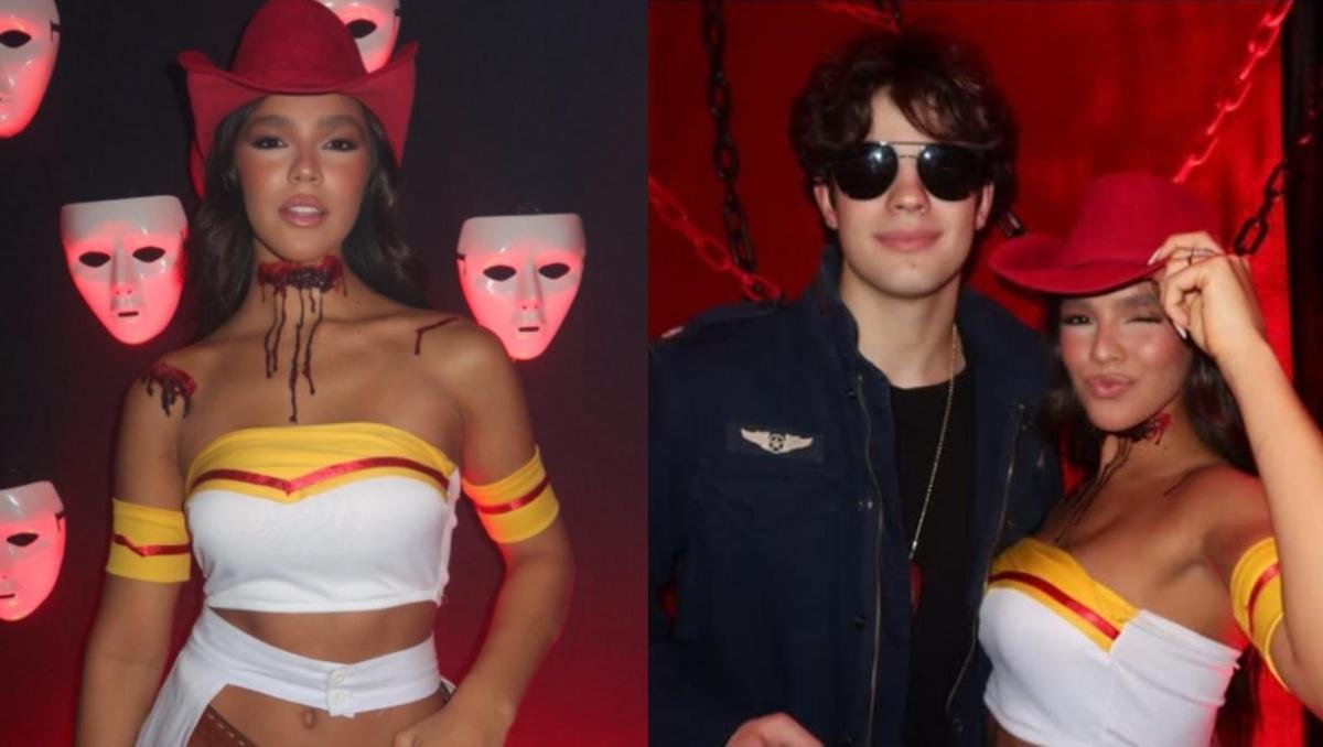 Duda Guerra surge com filho de Faustão e web reage: 'Perdeu, Jon Vlogs'