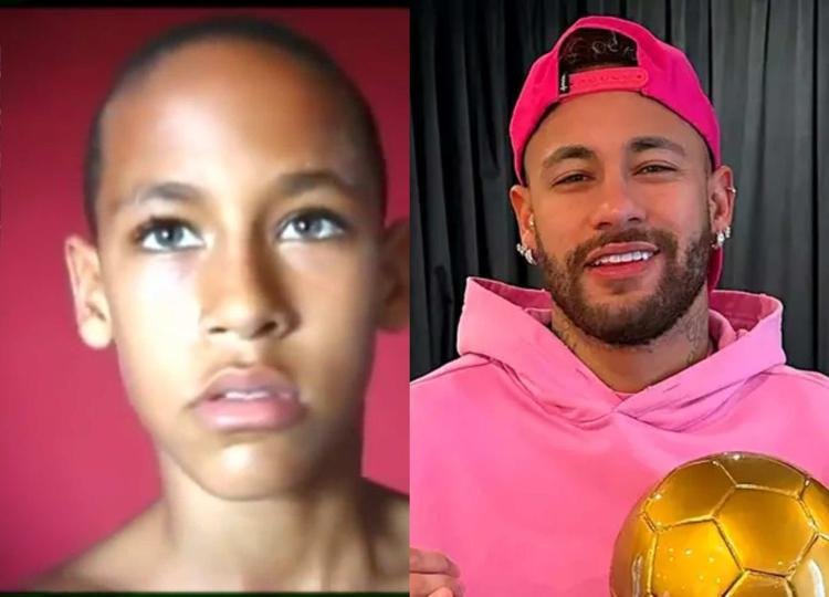 Montagem de fotos Neymar