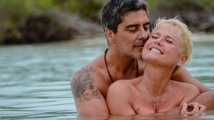 Xuxa Meneghel e Junno Andrade