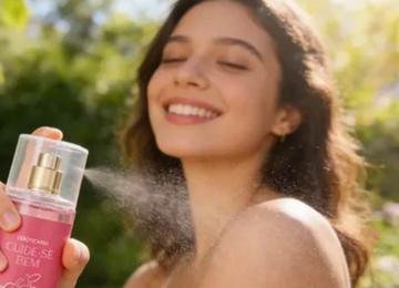 4 body splashes do Boticário para quem ama perfumes doces e femininos