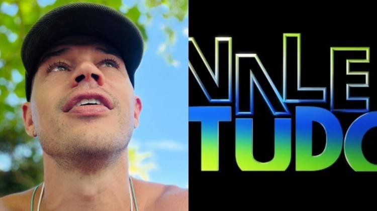 Ator usou as redes sociais para compartilhar os cliques ao lado do novo amor