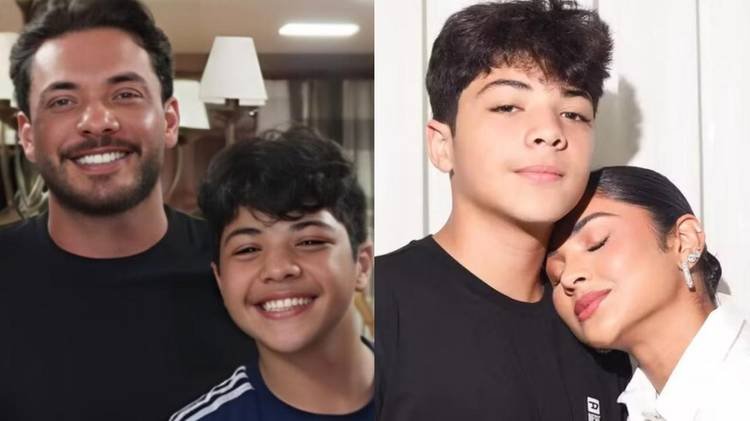 Yhudi, de 14 anos, � filho da influenciadora com o cantor Wesley Safad�o