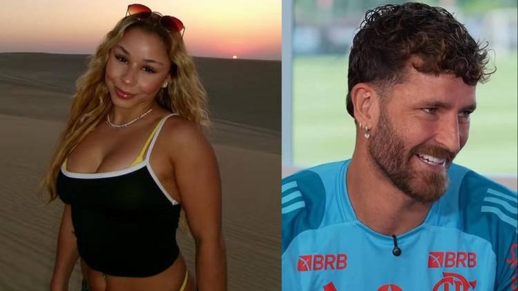 Flavia Saraiva e L�o Pereira