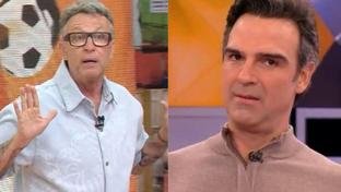 Neto interrompe programa ao vivo na Band e manda recado para Tadeu Schmidt: “Me chamou de…”