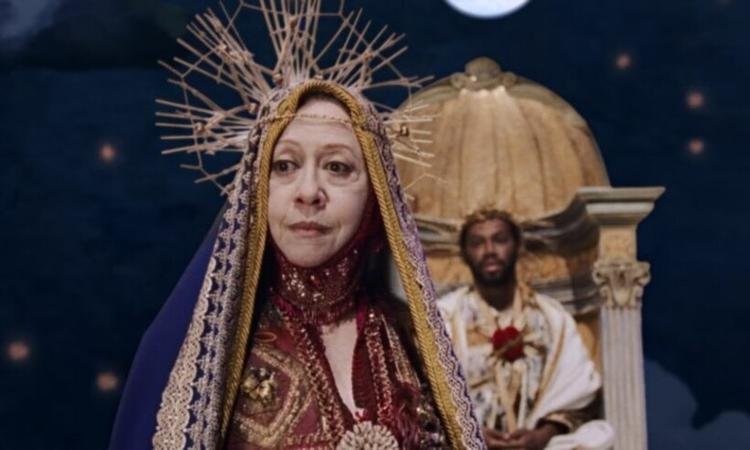 Fernanda Montenegro em participa��o no primeiro filme O Auto da Compadecida