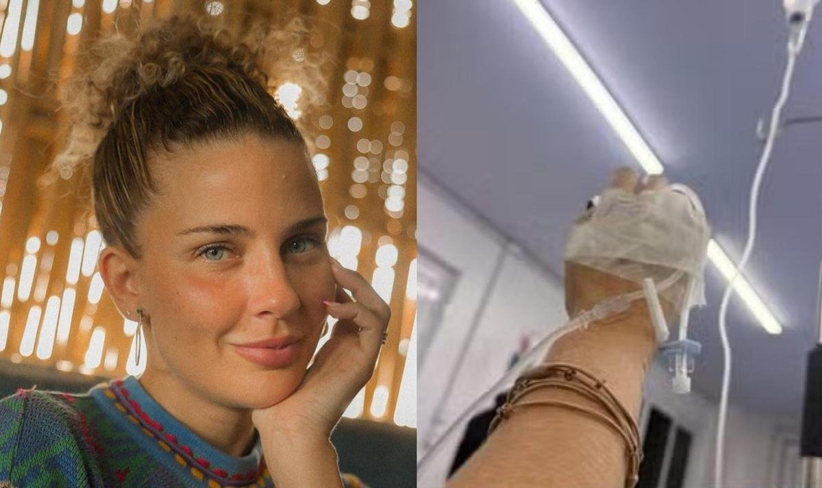 Debby Lagranha vai parar no hospital após picada de aranha pré-casamento