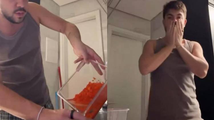 Momento foi compartilhado pelo influencer nas redes sociais