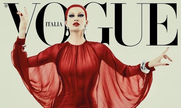 Capa da Vogue It�lia com Gisele B�ndchen � associada a satanismo por internautas