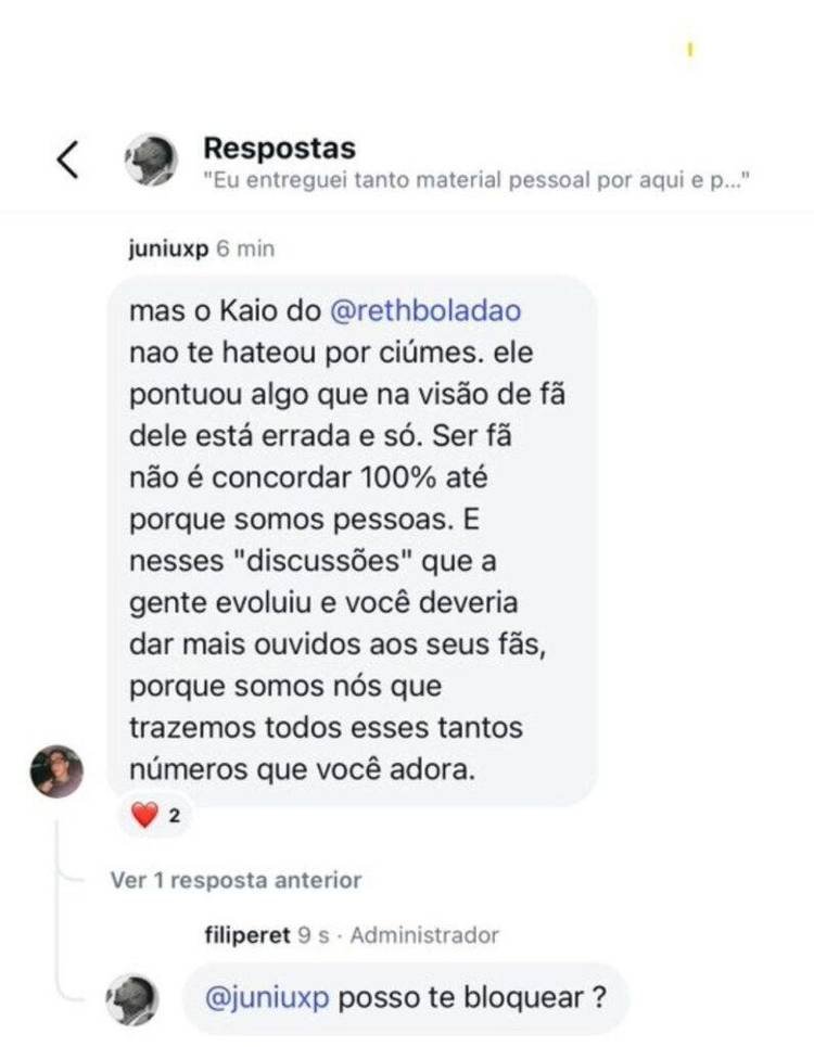 F�-Clube - Foto: Reprodu��o / Instagram