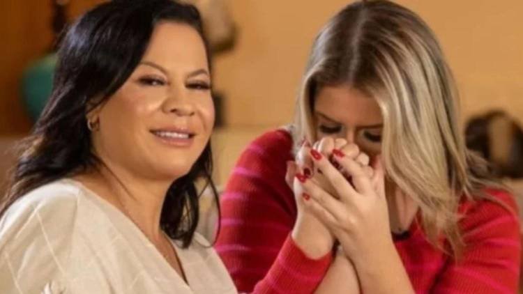 Dona Ruth e Mar�lia Mendon�a