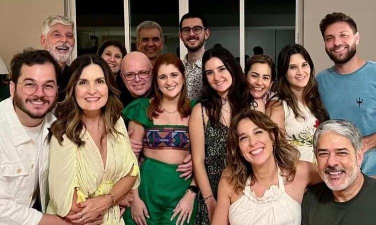 Separados h� sete anos, F�tima Bernardes e William Bonner passam o Natal juntos