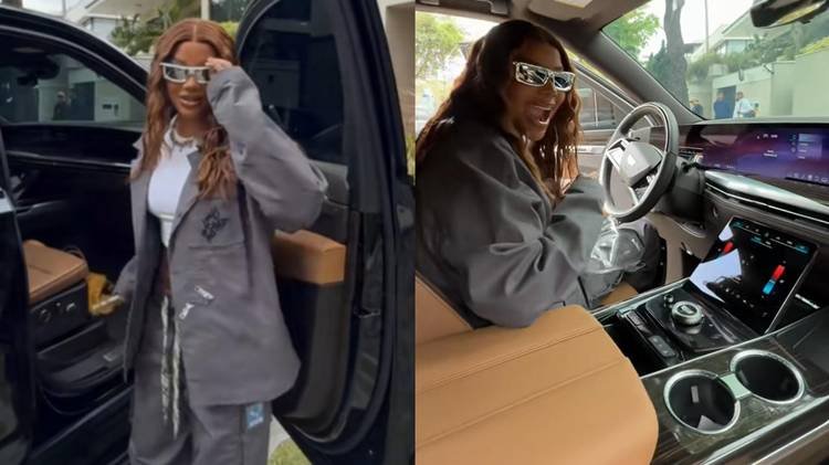 Cantora usou as redes sociais para mostrar seu mais novo autom�vel