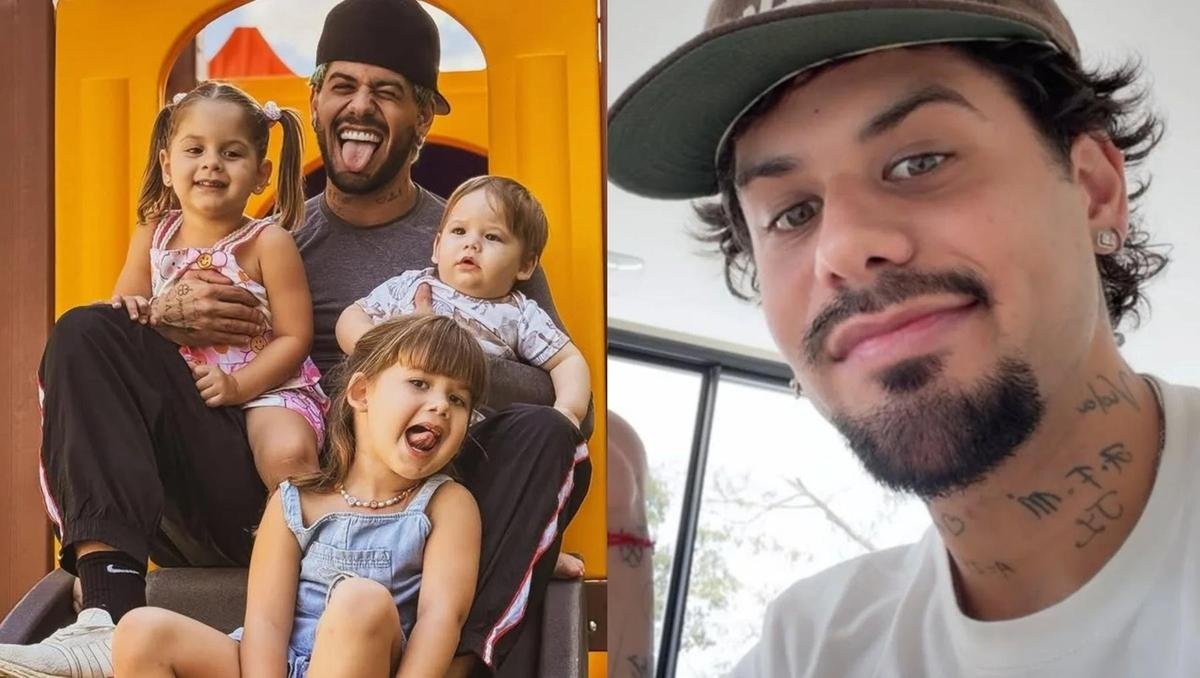 Zé Felipe se pronuncia sobre frequência escolar dos filhos