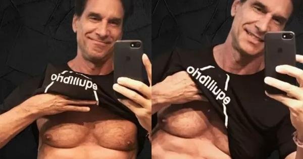 Victor Fasano ostenta corpão sarado aos 62 anos - Vimarsana News