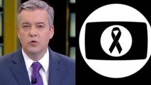Coube a Roberto Kovalick abrir a semana com notícia mais triste da Globo: 'Morreram'