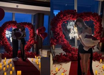 Richarlison pede Amanda Araújo em casamento em hotel de luxo em Londres