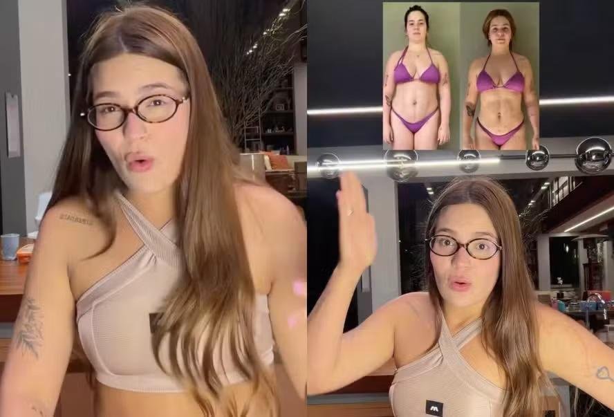Viih Tube revela real motivo do emagrecimento após mostrar antes e depois