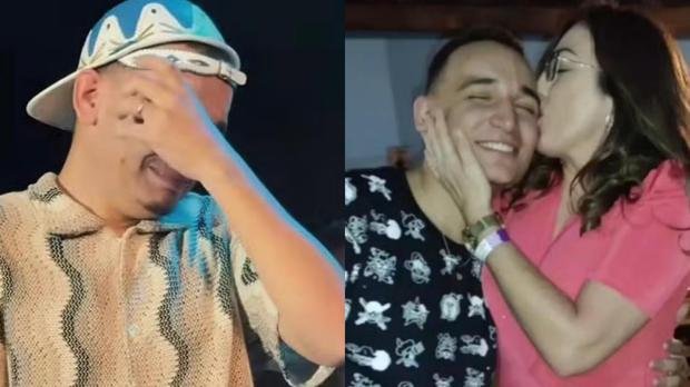 João Gomes se emociona ao reencontrar ex-professora em show beneficente -  Famosos | Entretenimento