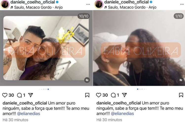 Captura de tela da suposta amante da esposa de Mano Brown