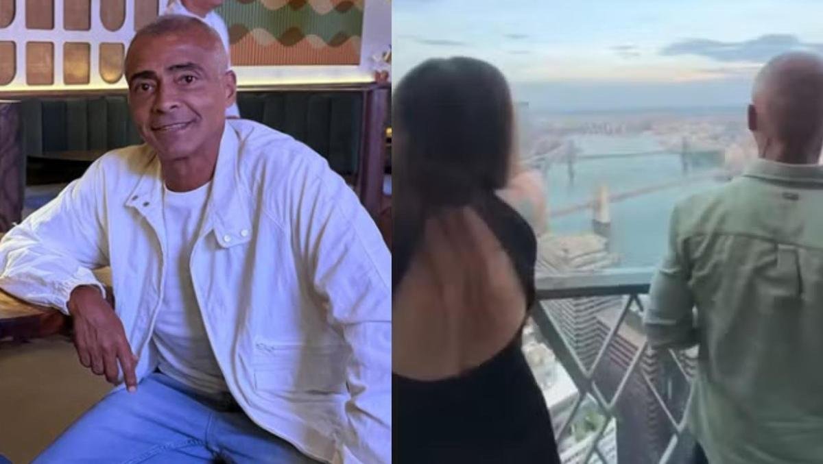 Romário é flagrado com atriz famosa após reencontro com ex-namorada