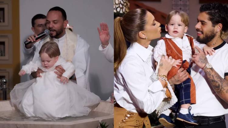 O batismo de Jos� Leonardo, filho ca�ula da influenciadora com Z� Felipe, deu o que falar na web