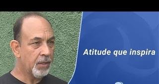 Boa a��o em BH: homem instala calibrador de pneus gratuito e viraliza