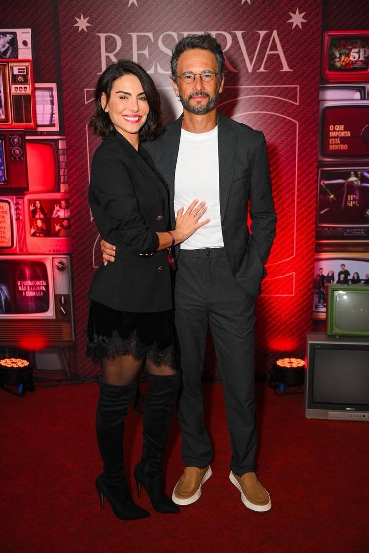 Rodrigo Santoro e Mel Fronckowiak