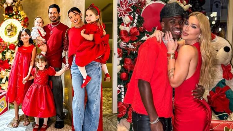 Z� Felipe celebrou o Natal com Ana Castela