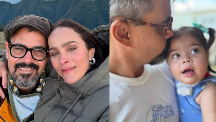Maria Guilhermina, filha de Juliano Cazarré e Leticia