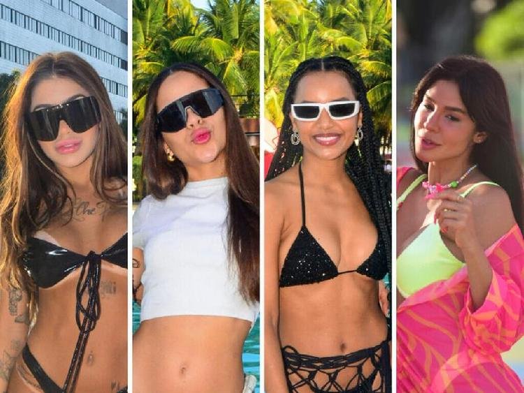 Mirella, Laura Brito, Gleici e Kerline