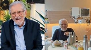 Aos 89, Carlos Alberto de N�brega atualiza estado de sa�de ap�s interna��o