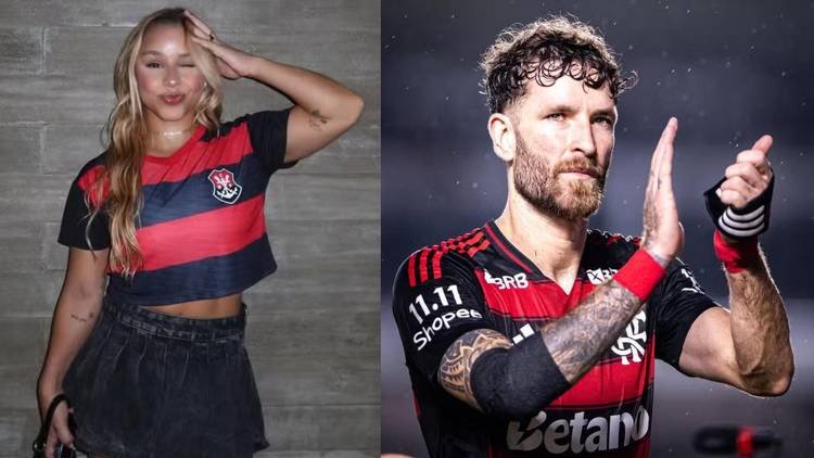 Flavia Saraiva e L�o Pereira