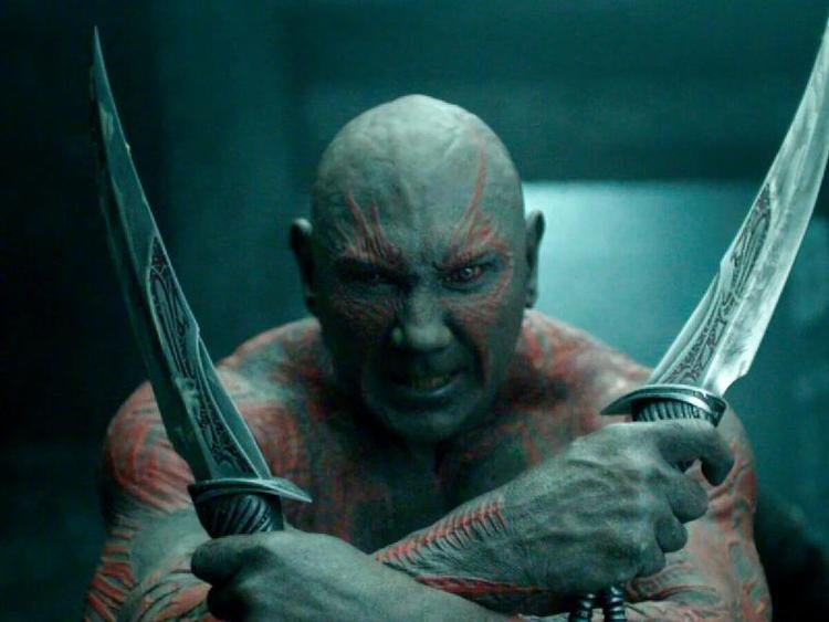 Dave Bautista como Drax no MCU