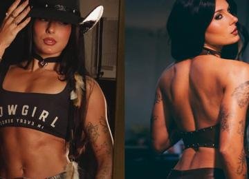 Ana Castela surge musculosa e personal revela rotina intensa de treinos