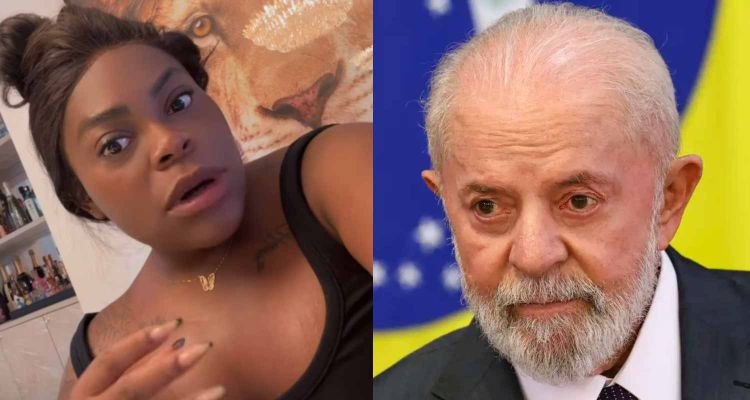 A cantora Jojo Todynho e o presidente Lula.