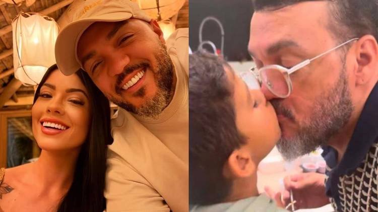 Pai da crian�a, inclusive, usou as redes sociais para criticar publicamente Rayane Figliuzzi e o pagodeiro