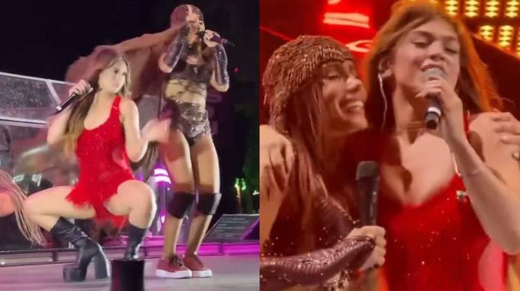 Cantoras dividiram o palco pela primeira vez nos 'Ensaios da Anitta' neste domingo (11)