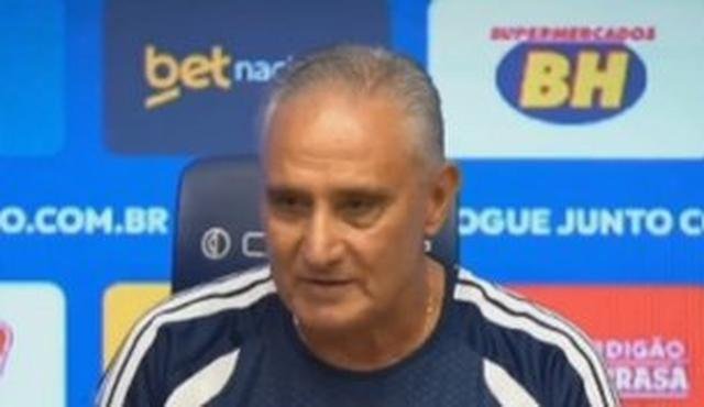 Primeira coletiva de Tite pelo Cruzeiro
