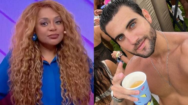 Apresentadora reagiu ap�s ter affair debochado por um internauta