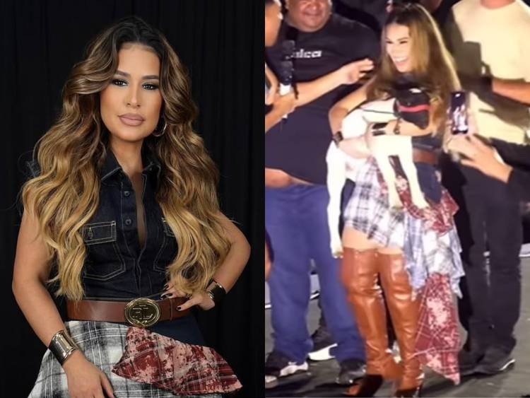 Simone Mendes ganha carneiro com nome do marido: 