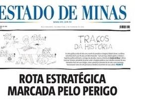 Confira a capa do Estado de Minas do dia 02/02/2026