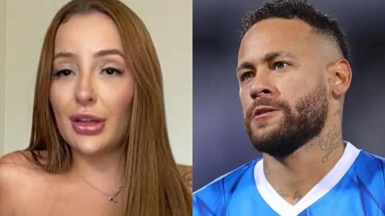 Amante de Neymar quer fazer exame de DNA antes de dar � luz