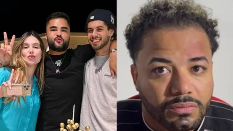 Lucas Guedez usou as redes sociais para relatar a hostiliza��o que sofreu